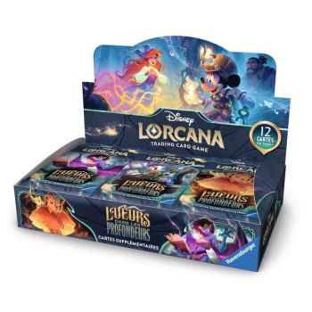 photo Schachtel mit 24 Boostern – Kapitel 10: Lichter aus der Tiefe – Disney Lorcana – Set 10 – FR