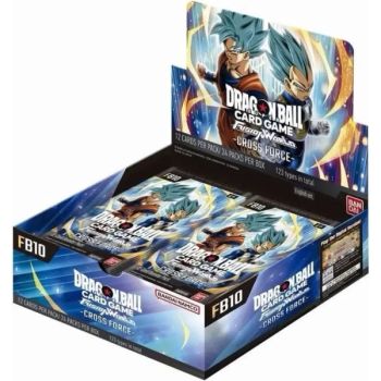 Box mit 24 Boostern – Cross Force – FB10 – Dragon Ball Super CG Fusion World – EN