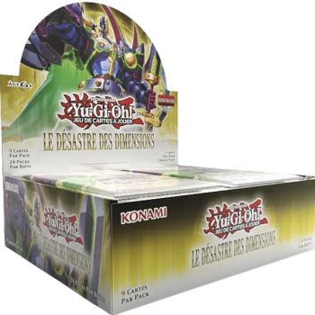 Item Schachtel mit 24 Boostern - Katastrophe der Dimensionen - Yu-Gi-Oh! - DOOD - FR