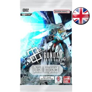 Schachtel mit 24 Boostern – Dual Impact – Gundam CG – GD02 – EN