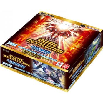 Box mit 24 Boostern – Dual Revolution [BT25] – Digimon-Kartenspiel – EN