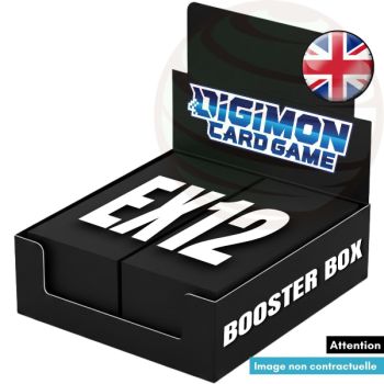 Box mit 24 Boostern – EX12: Digital World Shambala – Digimon-Kartenspiel – EN