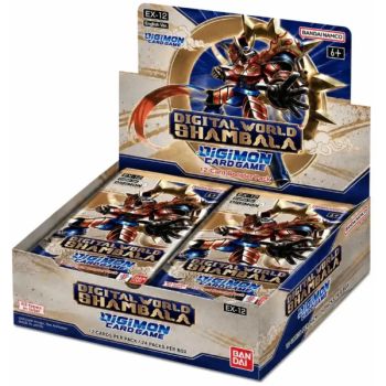 Box mit 24 Boostern – EX12: Digital World Shambala – Digimon-Kartenspiel – EN