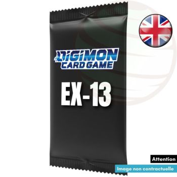 Box mit 24 Boostern – EX13: Chivalrous XIII EX-13 – Digimon-Kartenspiel – EN