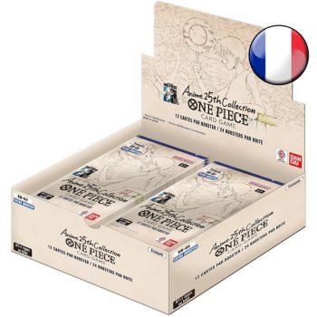 Schachtel mit 24 Boostern - Extra-Booster: Anime 25. Kollektion - One Piece CG - EB-02 - EB02 - FR