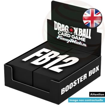 Box mit 24 Boostern - FB12 - Dragon Ball Super CG Fusion World - EN