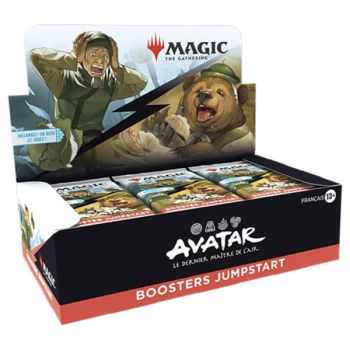 Schachtel mit 24 Jumpstart-Boostern – Avatar: Der Herr der Elemente – Magic The Gathering – FR