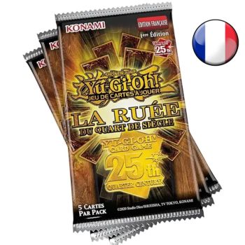 Schachtel mit 24 Boostern – Quarter Century Rush – Yu-Gi-Oh! - RA04 - FR