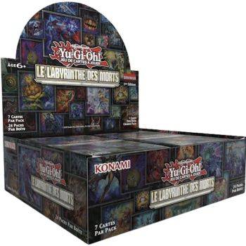 photo Box mit 24 Boostern – Das Labyrinth der Toten – Yu-Gi-Oh! – MZMU – FR