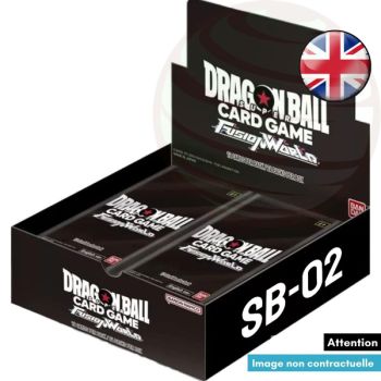 Schachtel mit 24 Boostern - Manga Booster Pack 02 - SB02 - Dragon Ball Super CG Fusion World - EN