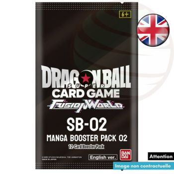 Schachtel mit 24 Boostern - Manga Booster Pack 02 - SB02 - Dragon Ball Super CG Fusion World - EN