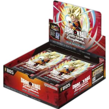 Box mit 24 Boostern – Neues Abenteuer FB05 – Dragon Ball CG Fusion World – EN