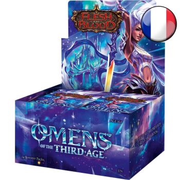 photo Box mit 24 Boostern – Omens of the Third Age – Flesh & Blood – FAB – FR