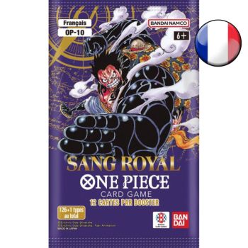 Schachtel mit 24 Boostern – OP10 „Royal Blood“ – One Piece CG – FR 🇫🇷