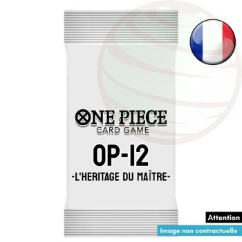 Schachtel mit 24 Boostern – OP12 „Das Vermächtnis des Meisters“ – One Piece CG – OP-12 – FR
