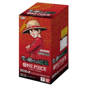 photo Box mit 24 Boostern – OP13: Seinen Willen weiterführen – One Piece CG – Japanisch