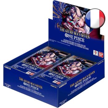 Item Box mit 24 Boostern – OP14~EB04 „Die Sieben des Azurblauen Meeres“ – One Piece CG – OP-14 EB-04 – FR