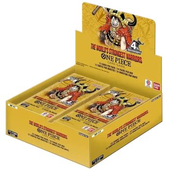Box mit 24 Boostern – OP17: Die stärksten Krieger der Welt – One Piece CG – OP-17 – EN