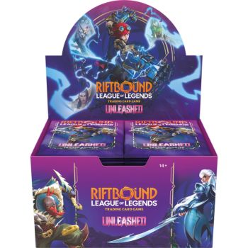 Box mit 24 Boostern – Set 3 Unleashed – Riftbound League of Legends TCG – Französisch