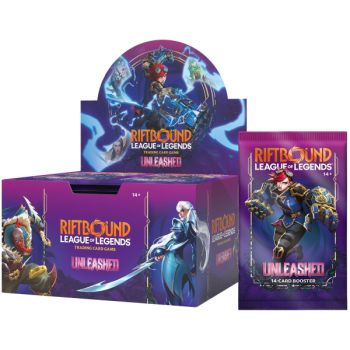 Box mit 24 Boostern – Set 3 Unleashed – Riftbound League of Legends TCG – Französisch