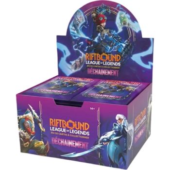 Box mit 24 Boostern – Set 3 Unleashed – Riftbound League of Legends TCG – Französisch