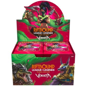 Box mit 24 Boostern – Set 4 Vendetta – Riftbound League of Legends TCG – Englisch