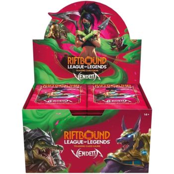 Box mit 24 Boostern – Set 4 Vendetta – Riftbound League of Legends TCG – Französisch