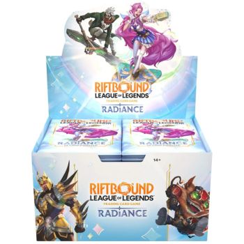 Box mit 24 Boostern – Set 5 Radiance – Riftbound League of Legends TCG – Französisch