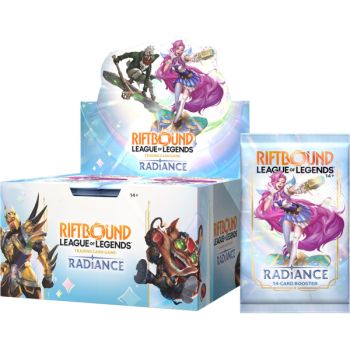Box mit 24 Boostern – Set 5 Radiance – Riftbound League of Legends TCG – Französisch