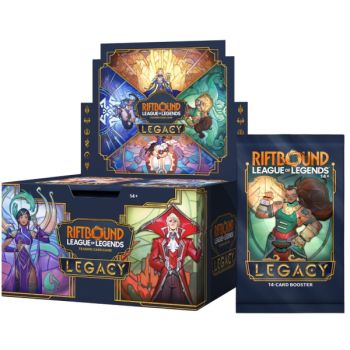 Box mit 24 Boostern – Set 6 Legacy – Riftbound League of Legends TCG – Englisch