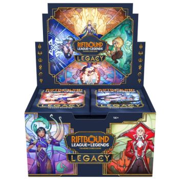Box mit 24 Boostern – Set 6 Legacy – Riftbound League of Legends TCG – Englisch
