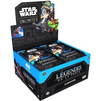 Item Schachtel mit 24 Boostern – Star Wars Unlimited: Legends of the Force – FR