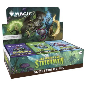 Box mit 30 Spielboostern – Geheimnisse von Strixhaven – Magic: The Gathering – FR