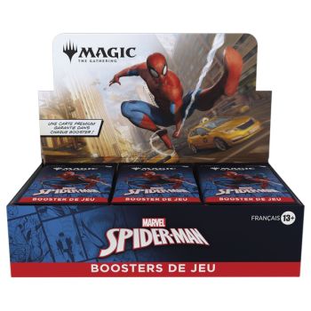 Schachtel mit 30 Game Boostern – Marvel: Spider-Man – Magic The Gathering – FR