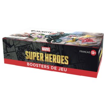 Box mit 30 Spielboostern – Marvel Superhelden – Magic: The Gathering – FR