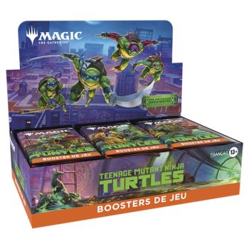 Box mit 30 Spielboostern – Teenage Mutant Ninja Turtles – Magic: The Gathering – FR