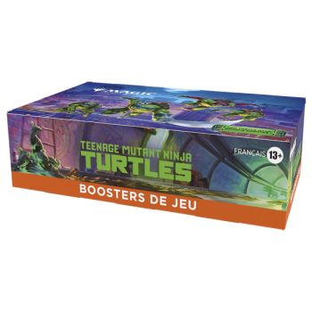 Box mit 30 Spielboostern – Teenage Mutant Ninja Turtles – Magic: The Gathering – FR