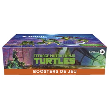 Box mit 30 Spielboostern – Teenage Mutant Ninja Turtles – Magic: The Gathering – FR