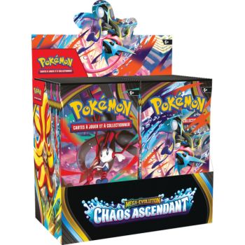 Box mit 36 Boostern – Mega-Entwicklung: Chaos Rising [ME04][CRI] – Pokémon – FR