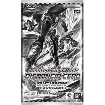 Box mit 6 Boostern – Distancia Cero [LM09] – Digimon-Kartenspiel – DE