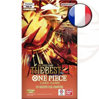 photo Booster Blister - PRB02 "The Best" Vol.2 - One Piece CG - FR