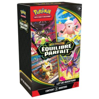 6er Booster-Bundle – Mega-Entwicklung: Perfekte Balance [ME03][POR] – Pokémon – FR