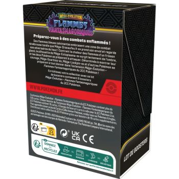 6er Booster-Bundle – Mega-Entwicklung: Phantasmagorische Flammen [ME02][PFL] – Pokémon – FR