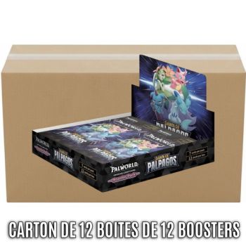 Box mit 12 Boosterboxen – Dawn of Palpagos [BP01] – Palworld TCG – EN