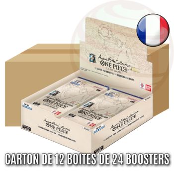 Item Schachtel mit 12 Schachteln mit je 24 Boostern - Extra-Booster: Anime 25. Kollektion - One Piece CG - EB-02 - EB02 - FR