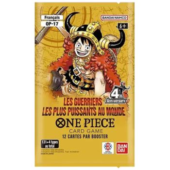 Karton mit 12 Schachteln à 24 Boosterpacks – OP17: Die stärksten Krieger der Welt – One Piece CG – OP-17 – FR