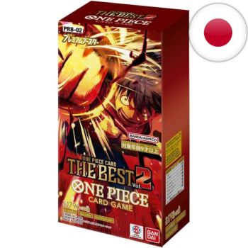 Schachtel mit 20 Schachteln mit je 10 Boostern – Das Beste: PRB02 – One Piece CG – Japanisch