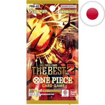 Schachtel mit 20 Schachteln mit je 10 Boostern – Das Beste: PRB02 – One Piece CG – Japanisch