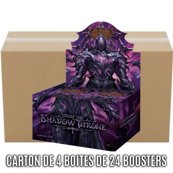 Box mit 4 Boostern, Box mit 24 Boostern – Usurp the Shadow Throne – Flesh & Blood – FAB – EN