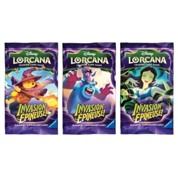 Karton mit 4 Schachteln à 24 Boosterpacks – Kapitel 13: Dornige Invasion – Disney Lorcana – Set 13 – FR